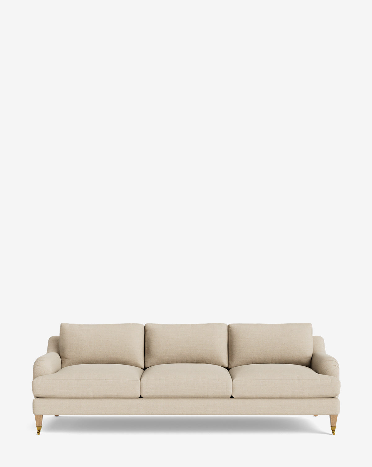 Lucille English Roll Arm Sofa 91"