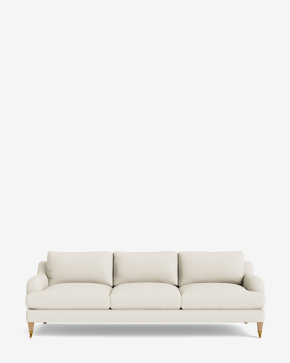 Lucille English Roll Arm Sofa 91"