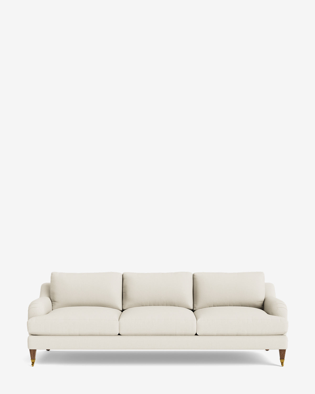 Lucille English Roll Arm Sofa 90.5"