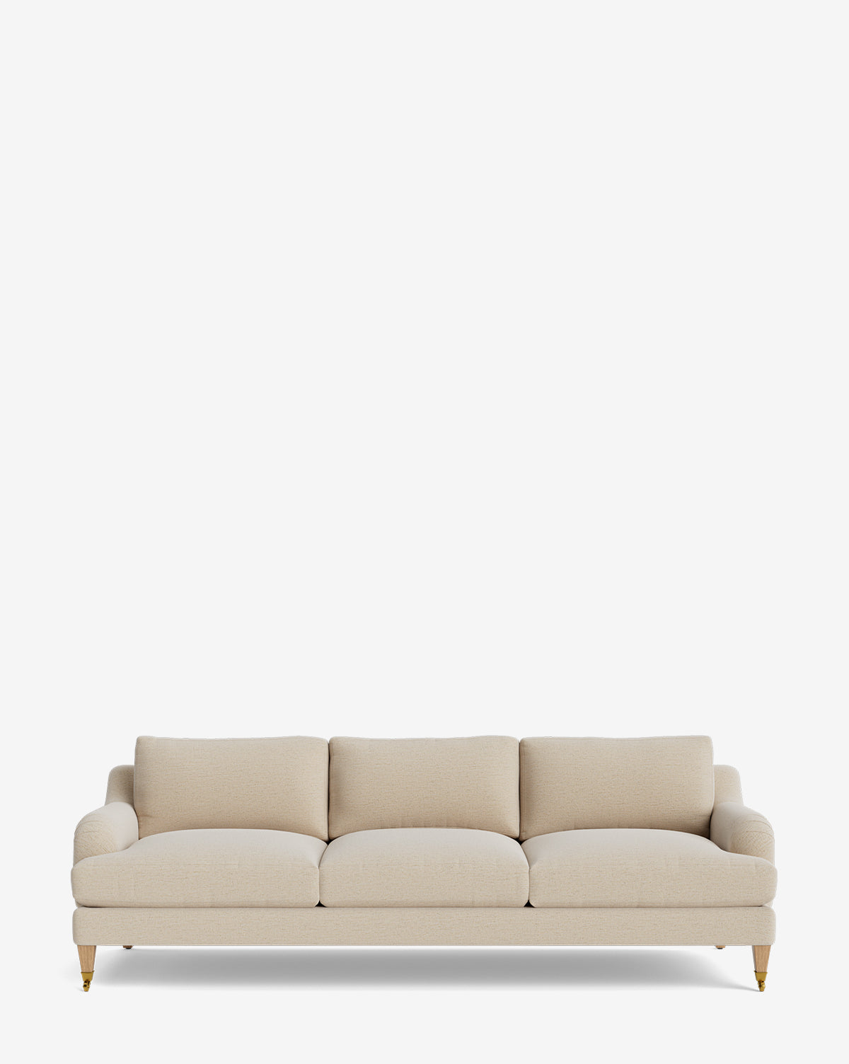 Lucille English Roll Arm Sofa 90.5"