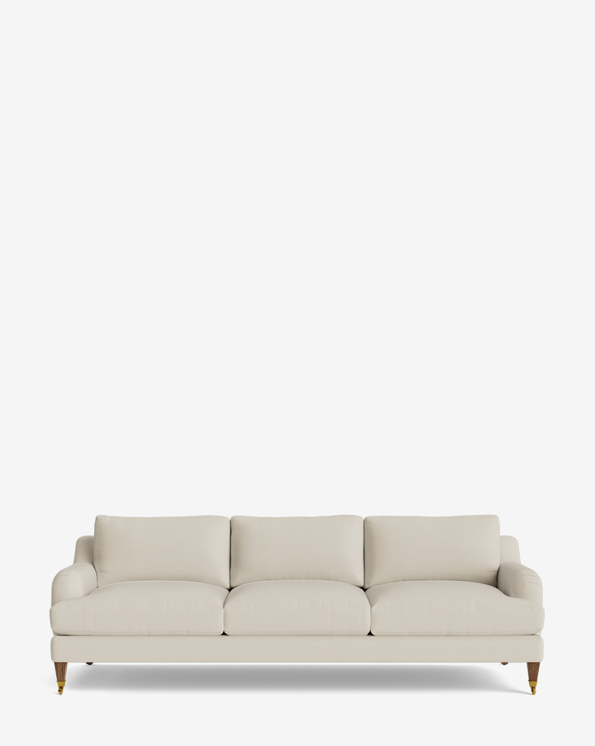 Lucille English Roll Arm Sofa 91"