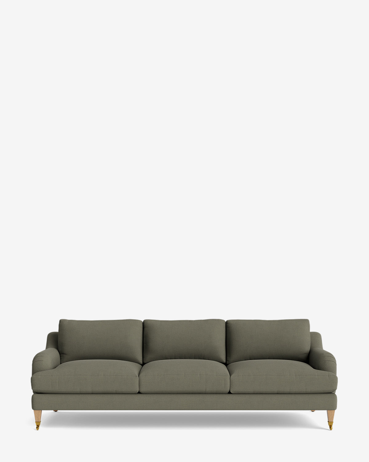 Lucille English Roll Arm Sofa 91"