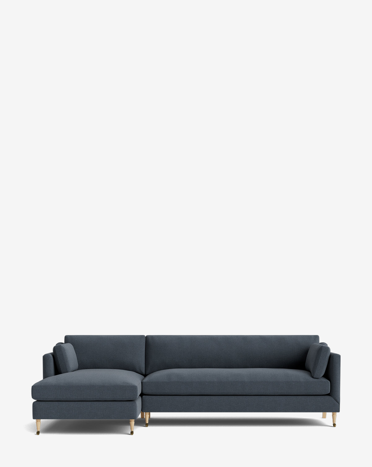 Haverford Upholstered Left Chaise Sectional 113"