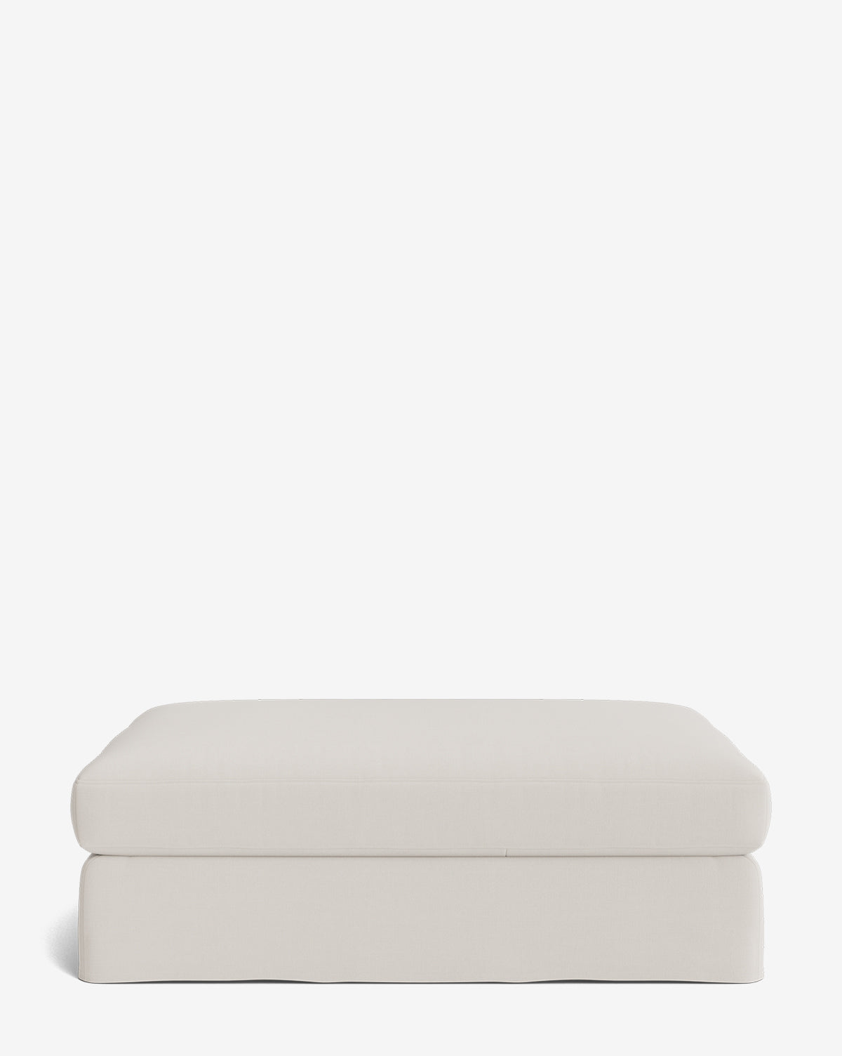 Macy Slipcover Ottoman