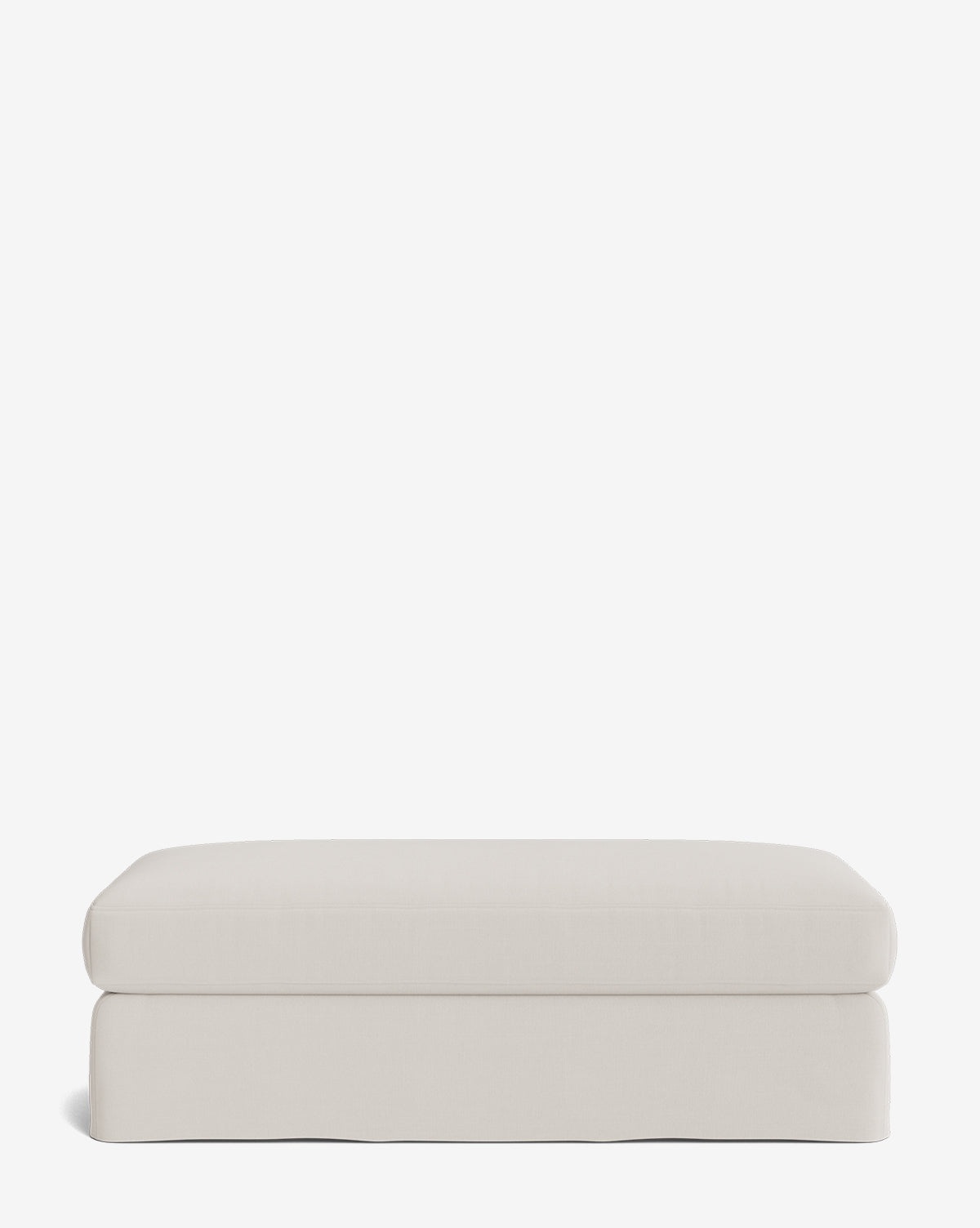 Macy Slipcover Ottoman