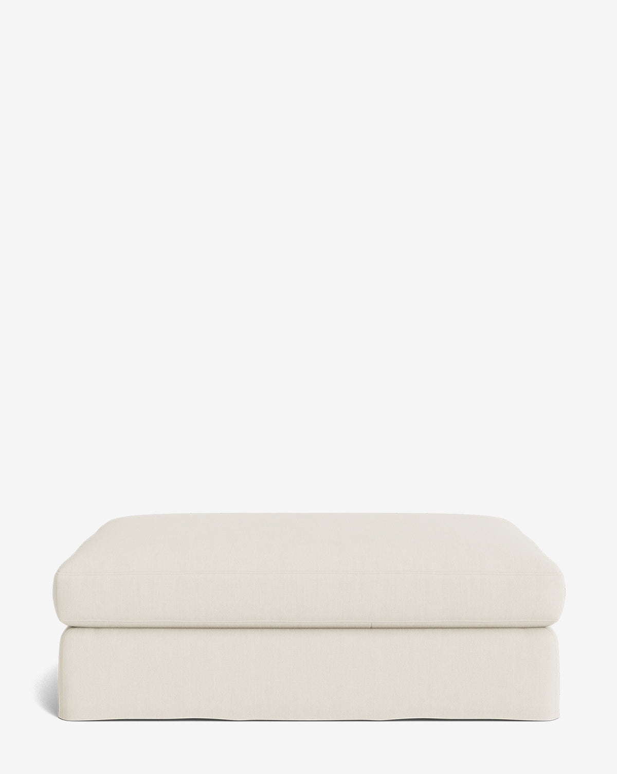 Macy Slipcover Ottoman