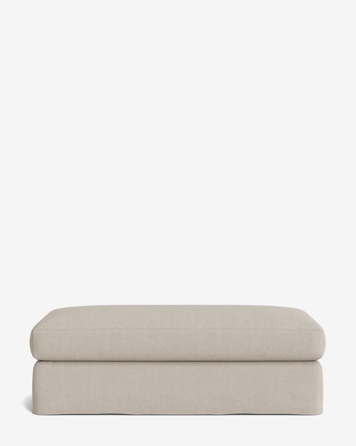 Macy Slipcover Ottoman