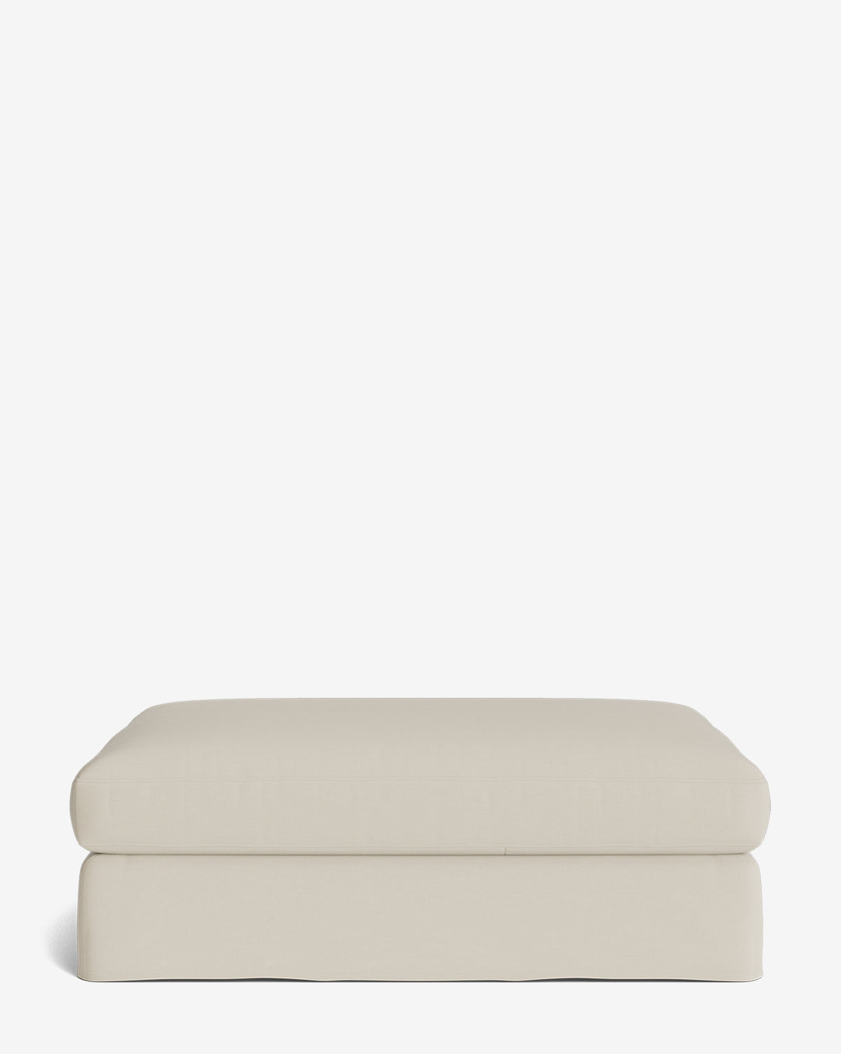 Macy Slipcover Ottoman