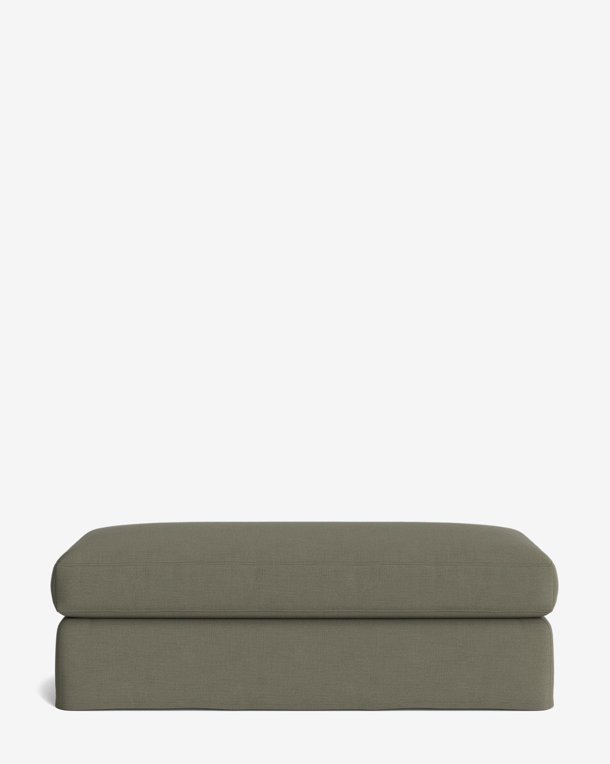 Macy Slipcover Ottoman