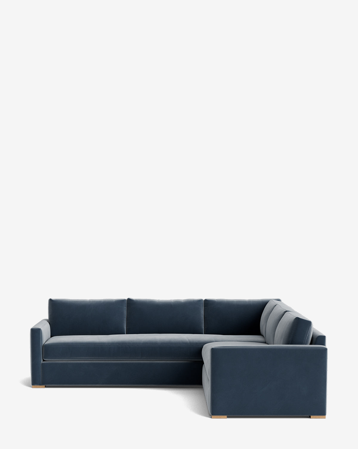 Macy Upholstered L Sectional 108"