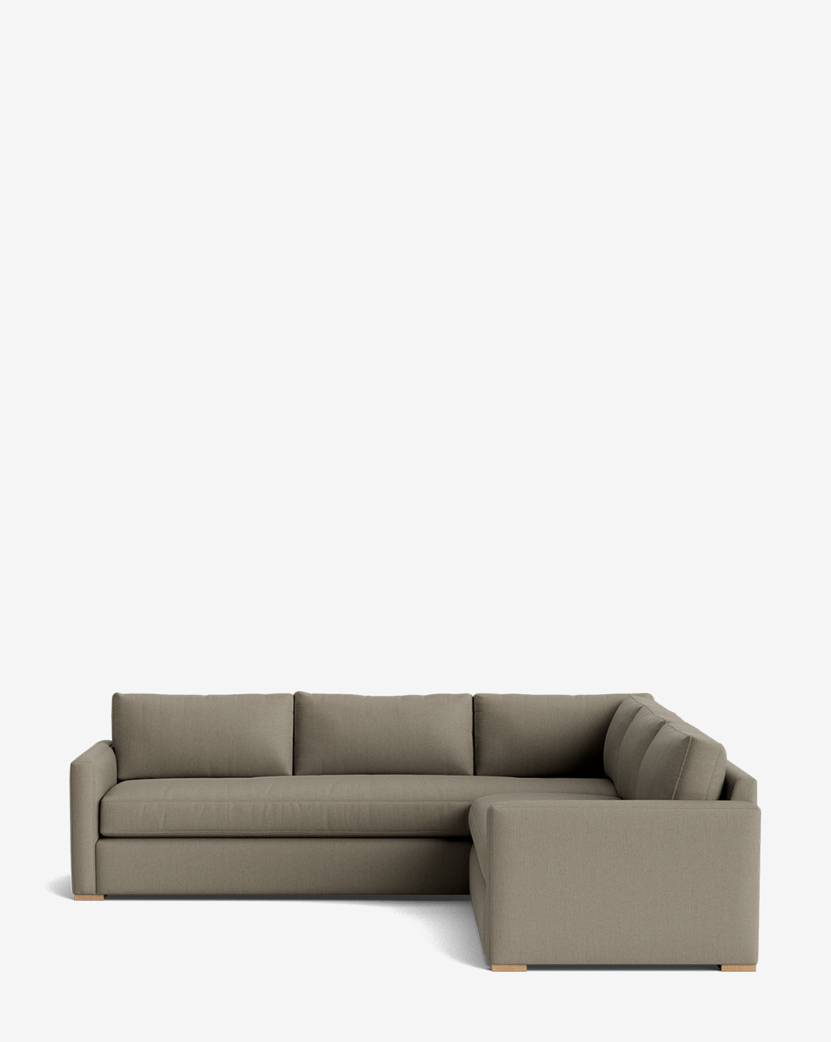 Macy Upholstered L Sectional 108"