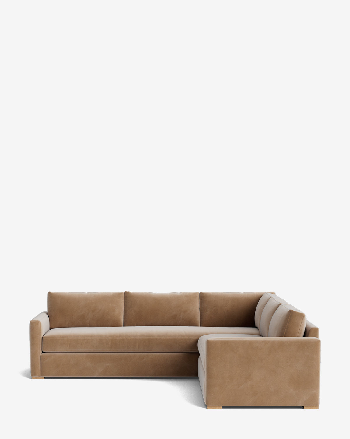 Macy Upholstered L Sectional 108"