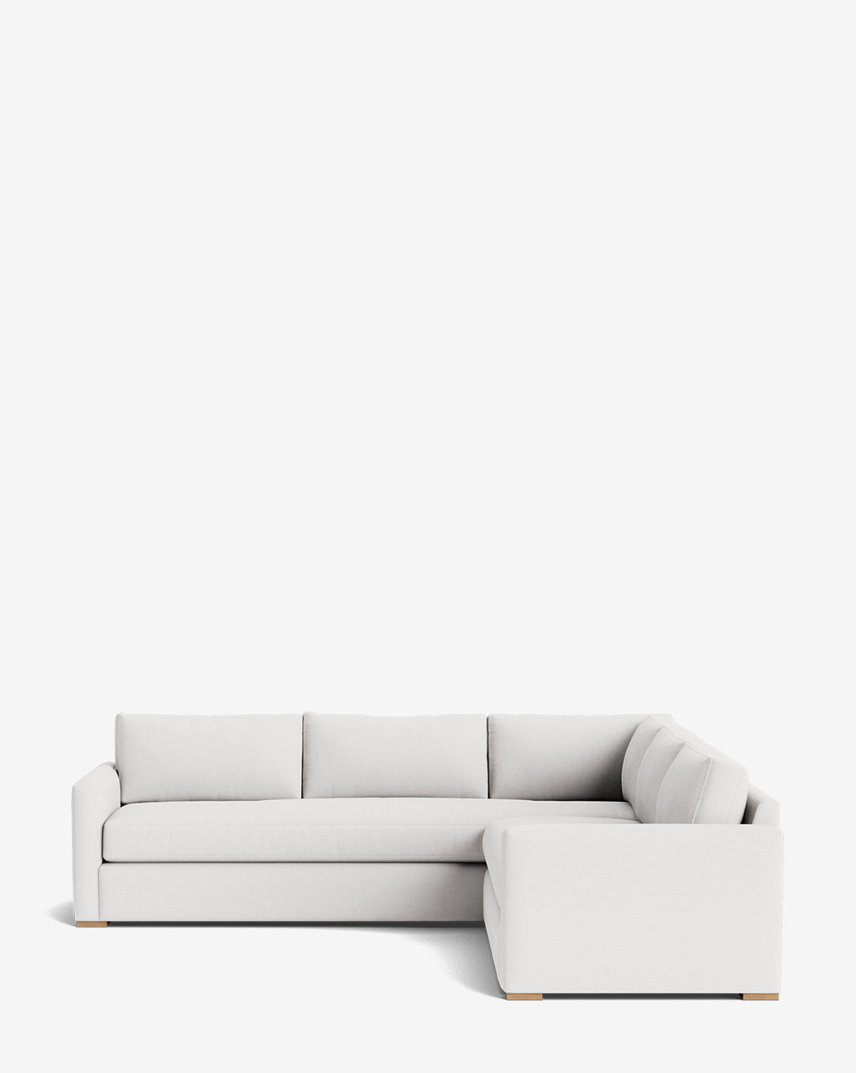 Macy Upholstered L Sectional 108"