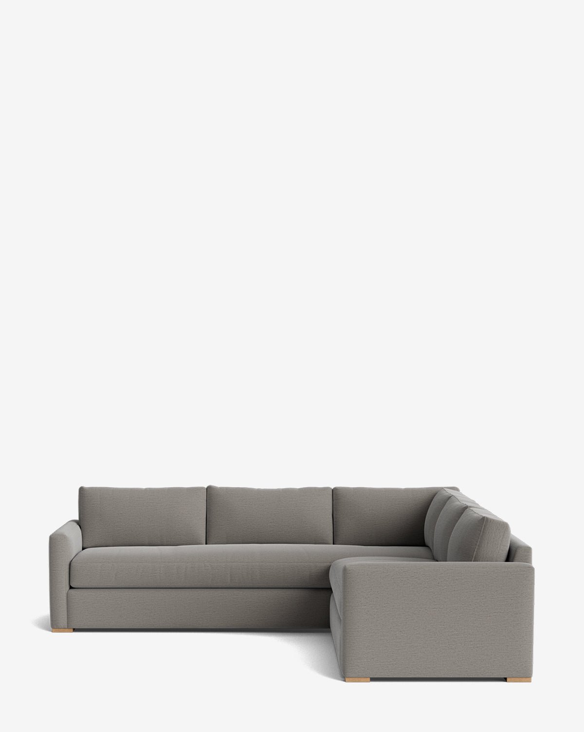 Macy Upholstered L Sectional 108"