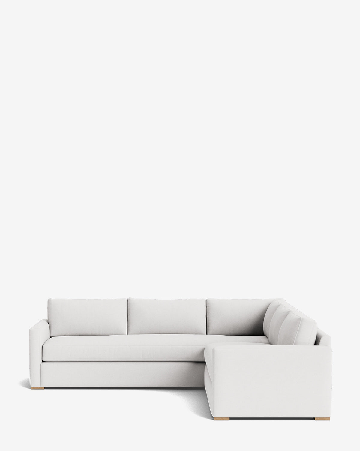 Macy Upholstered L Sectional 108"