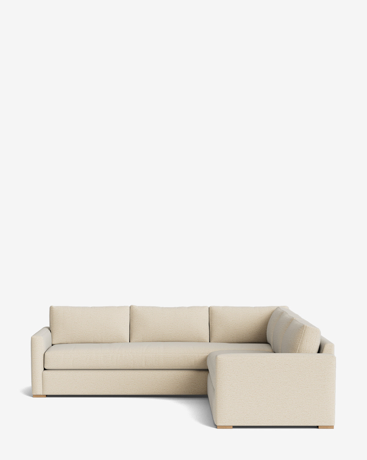 Macy Upholstered L Sectional 108"