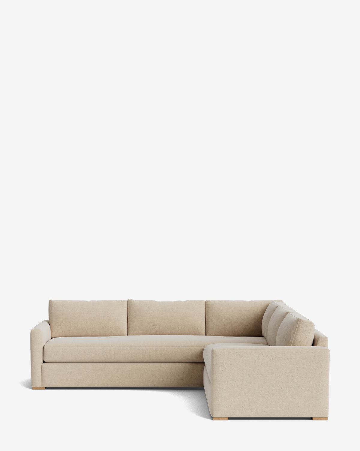 Macy Upholstered L Sectional 108"