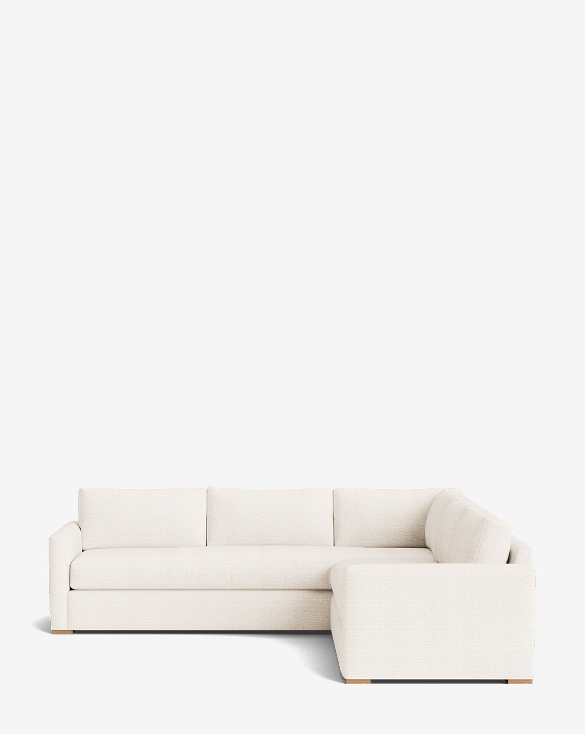 Macy Upholstered L Sectional 108"