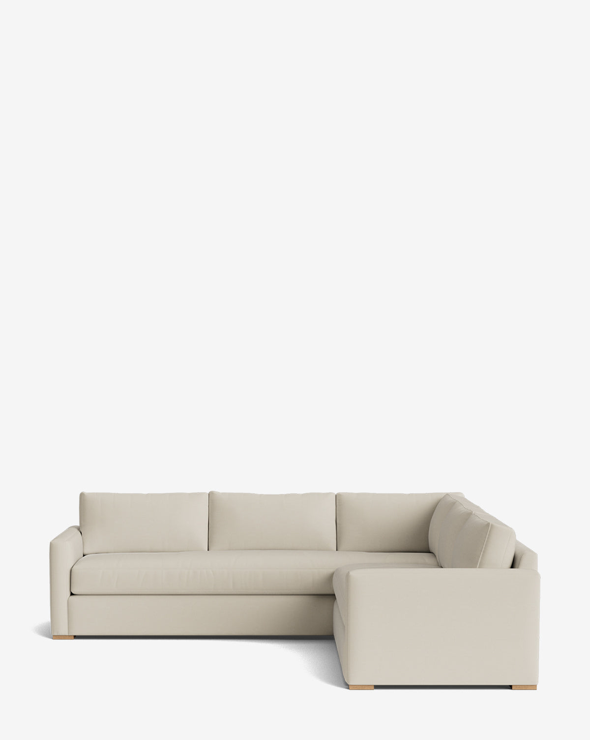 Macy Upholstered L Sectional 108"