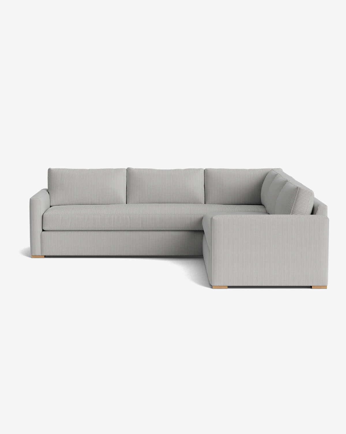 Macy Upholstered L Sectional 108"