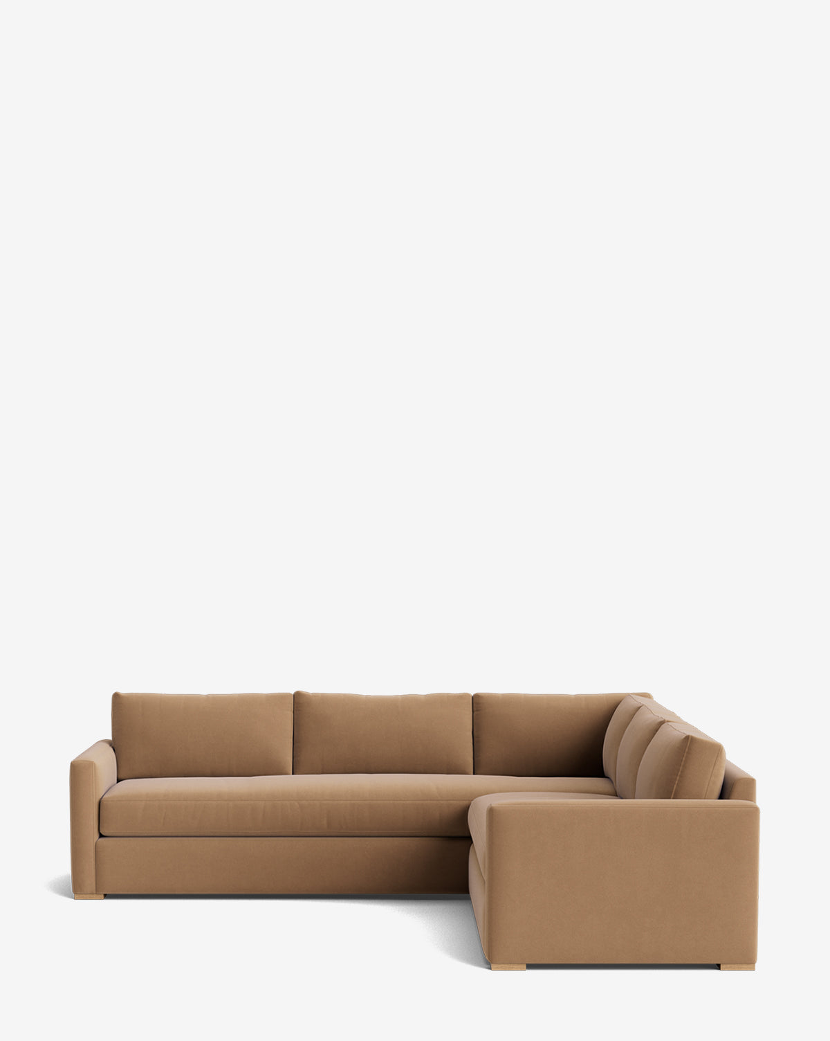 Macy Upholstered L Sectional 108"