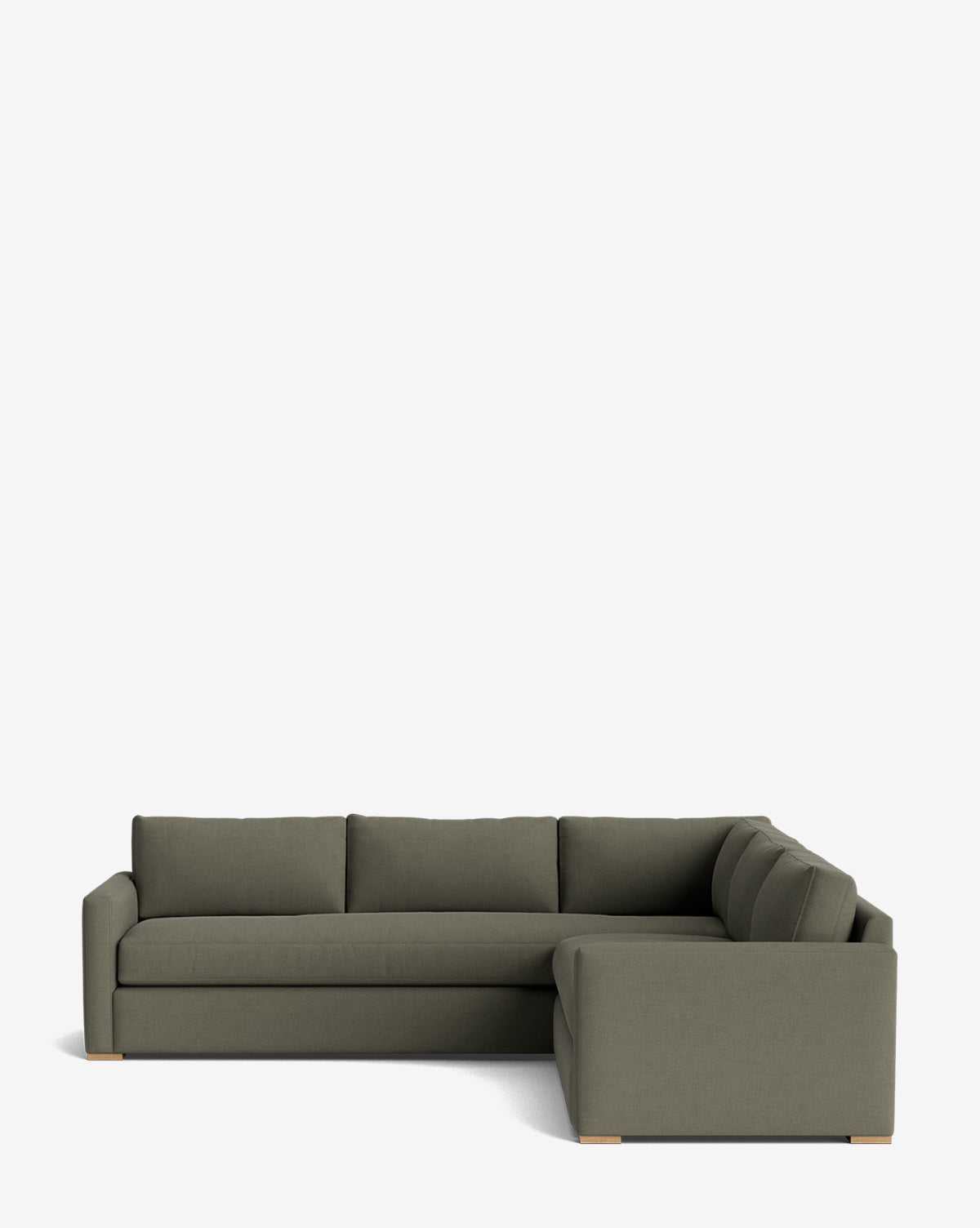 Macy Upholstered L Sectional 108"