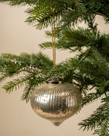 Marjorie Silver Ornament