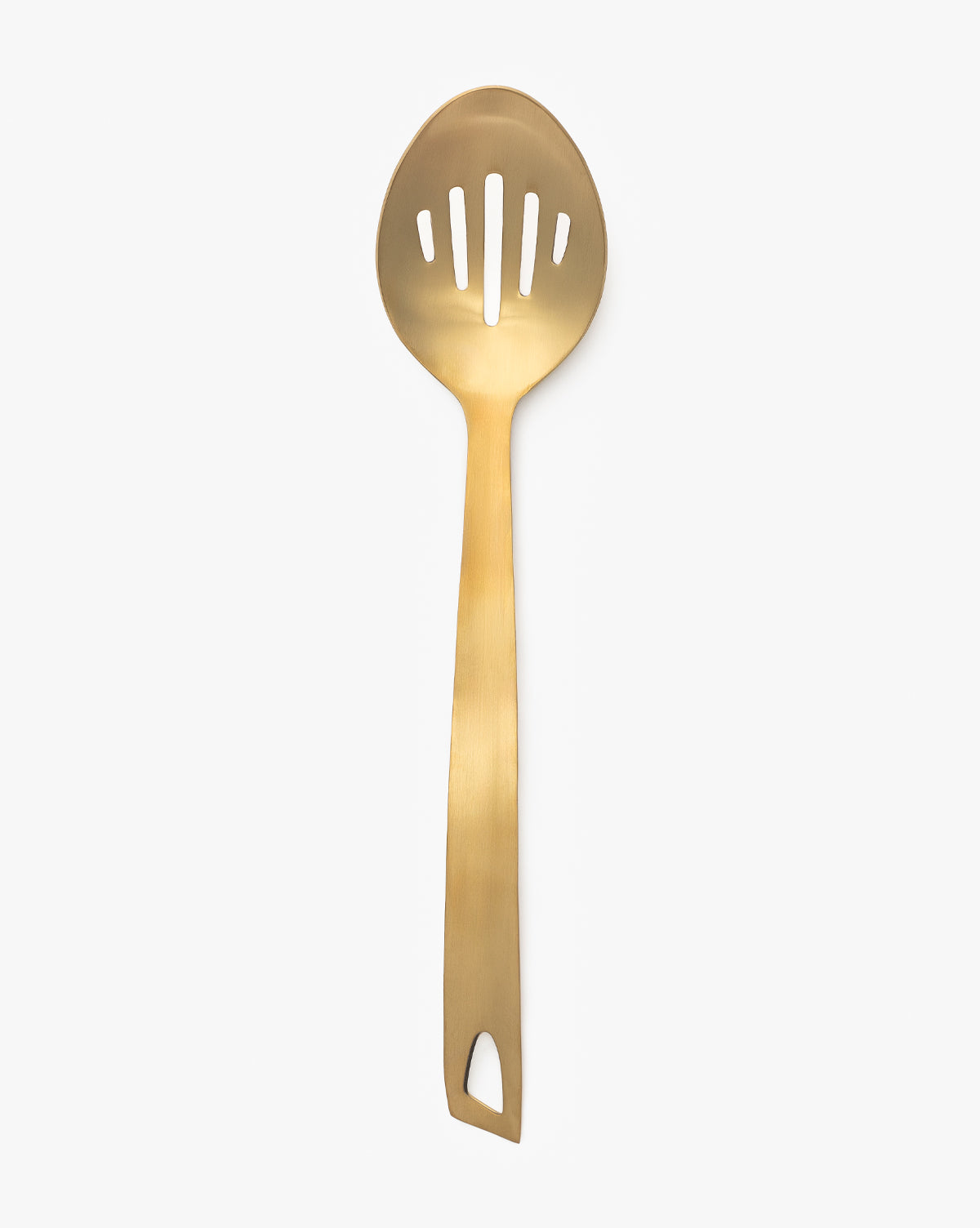 Matte Gold Slotted Spoon