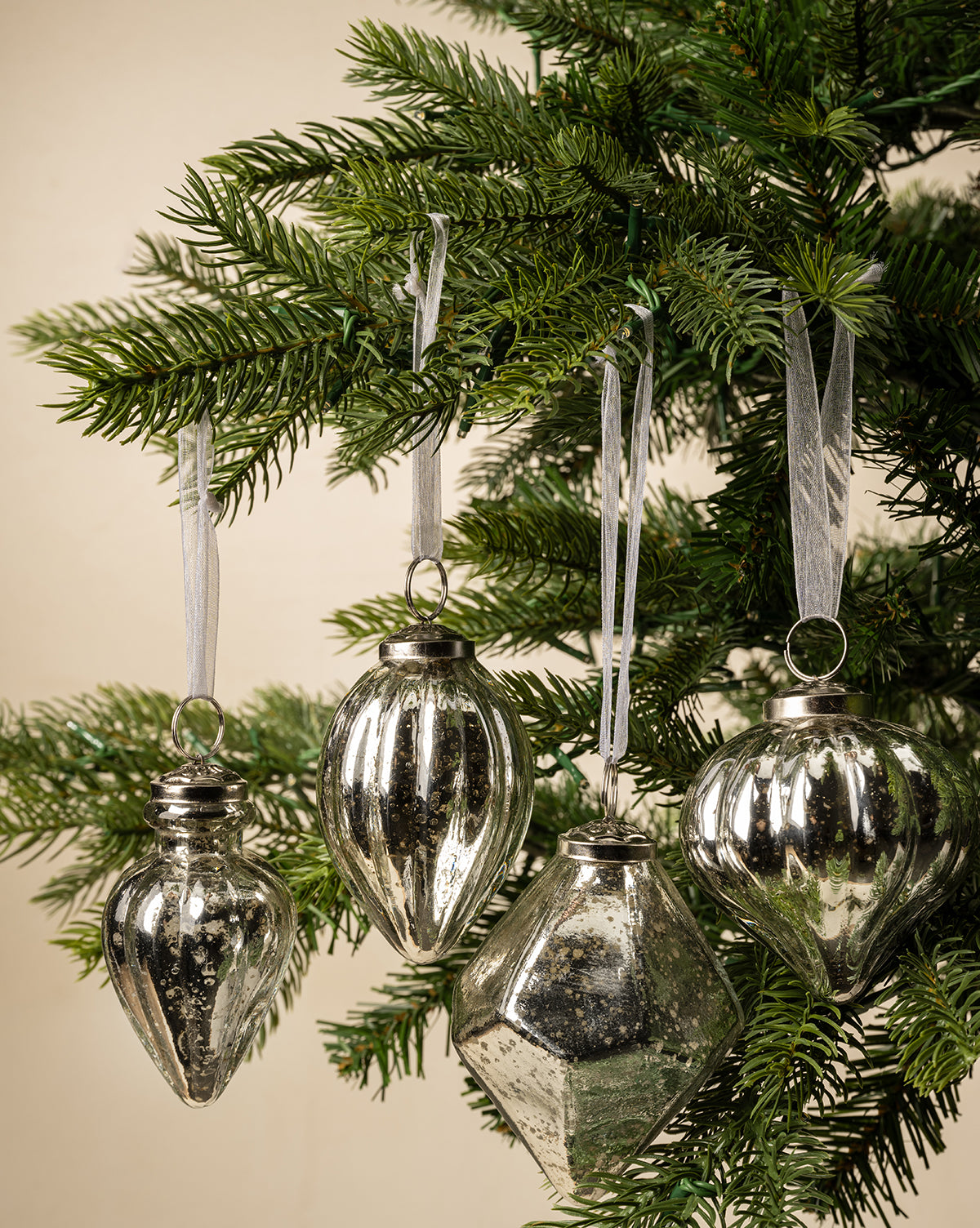 Mercury Bauble Ornaments (Set of 4)