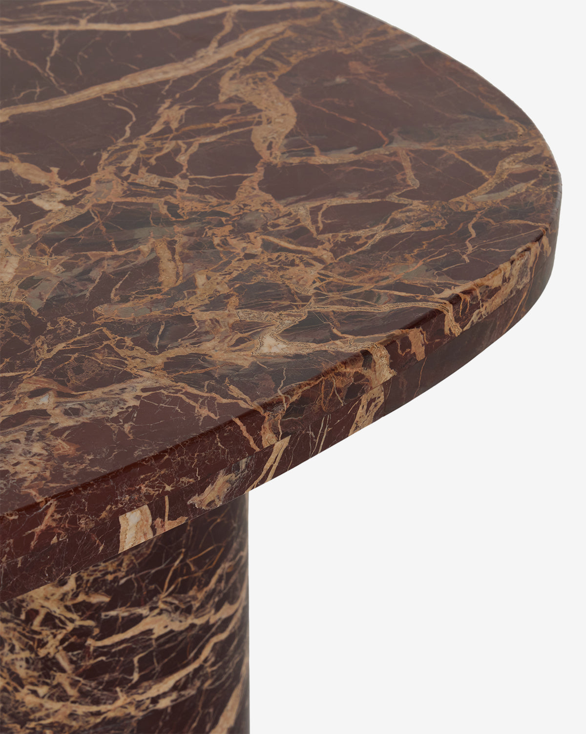 Merlot Marble Coffee Table