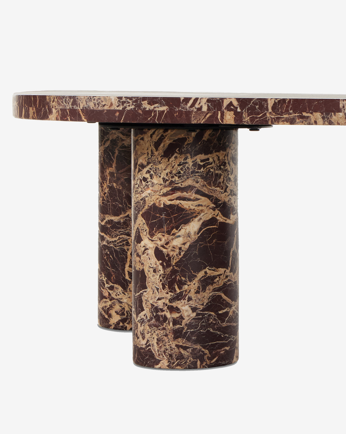 Merlot Marble Coffee Table