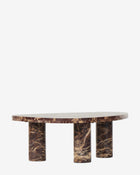 Merlot Marble Coffee Table