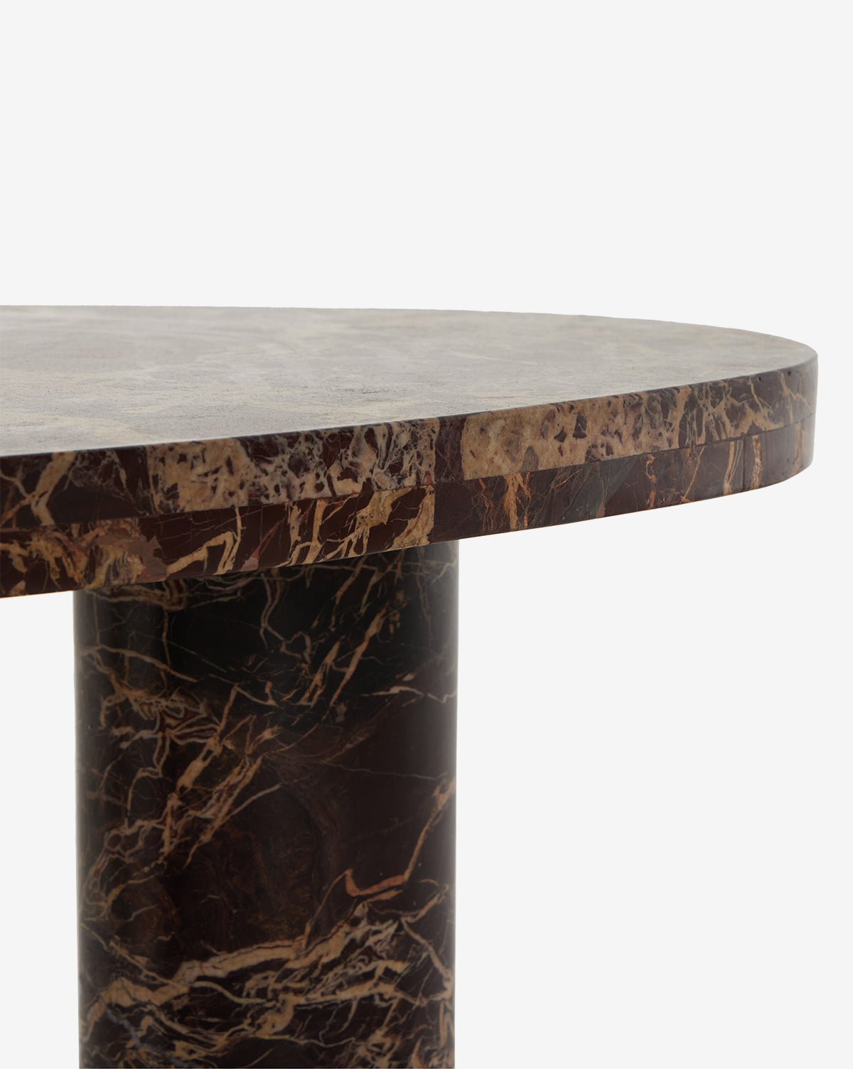 Merlot Marble Coffee Table