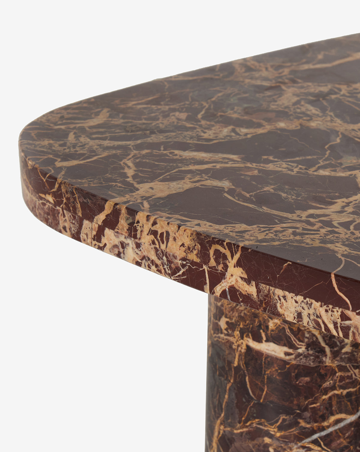 Merlot Marble Coffee Table