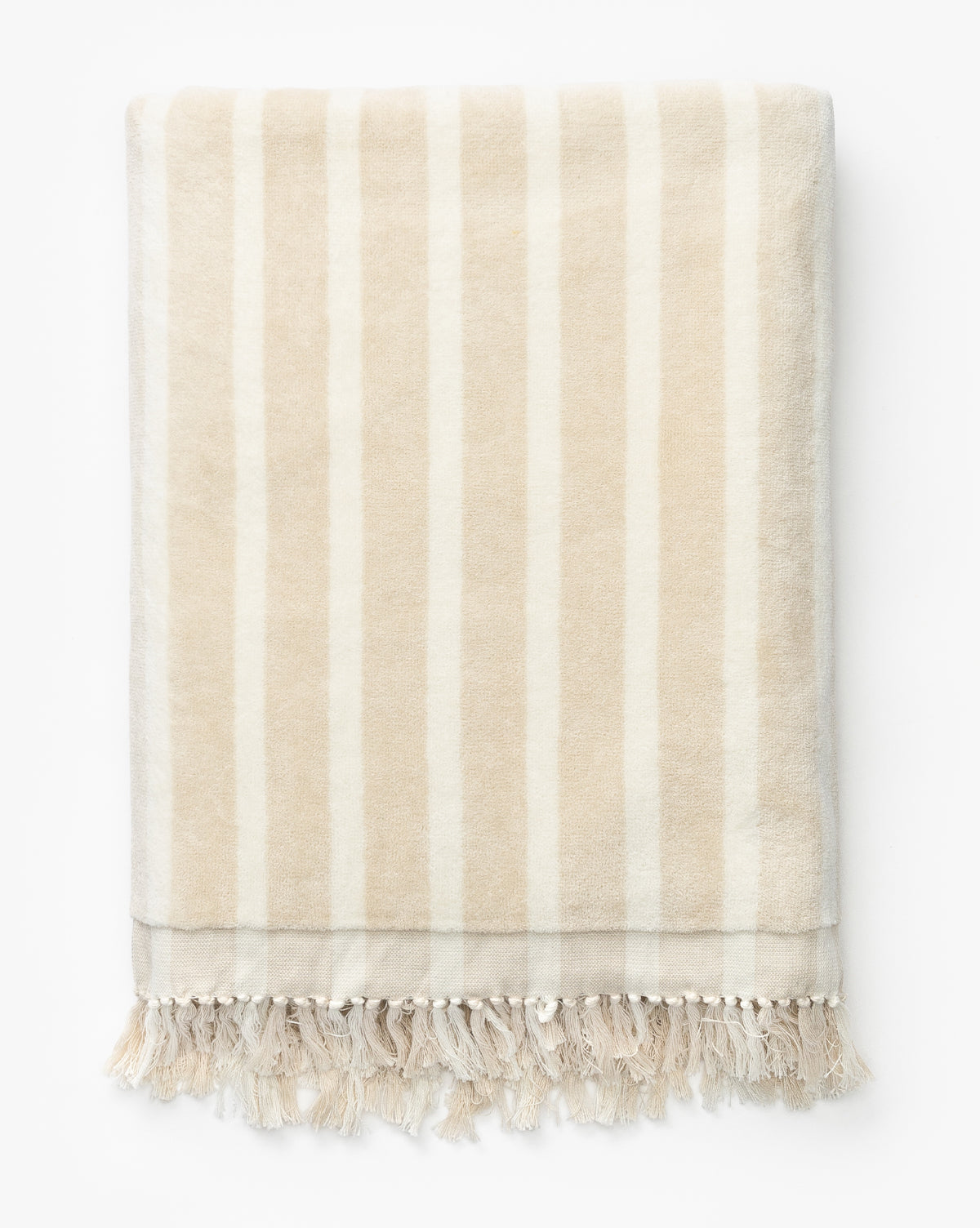 Monaco Fringed Beach Towel