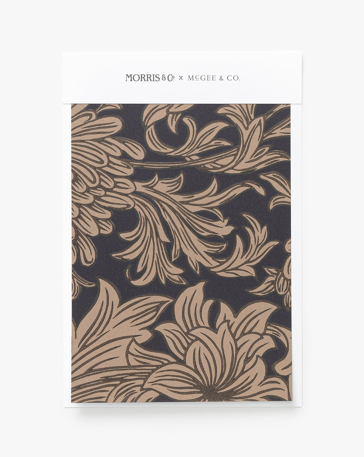 Morris & Co. x McGee & Co. Chrysanthemum Wallpaper Swatch