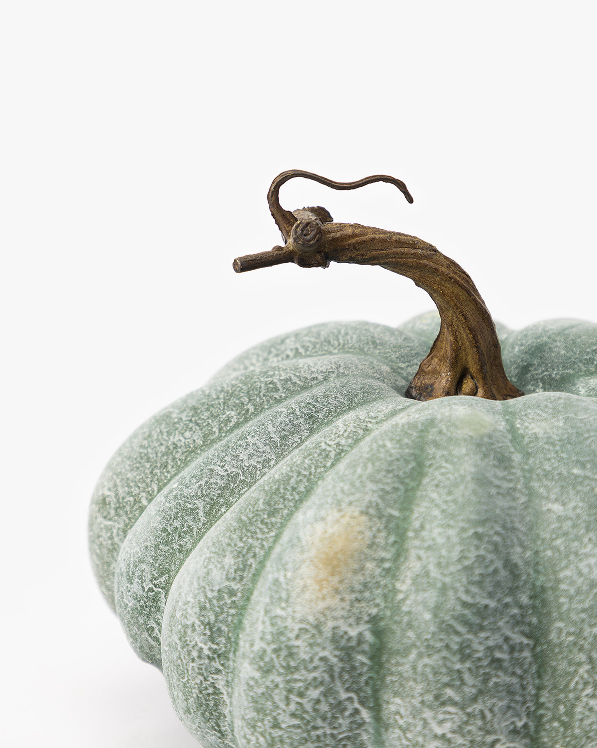 Muted Green Faux Pumpkin