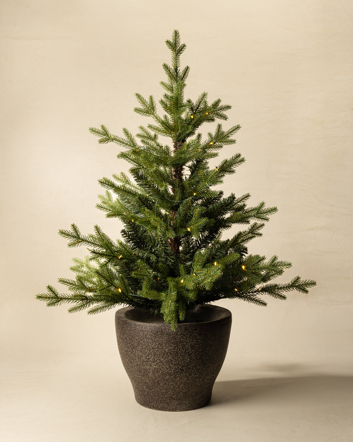 3' Norway Pre-Lit Potted Faux Tree