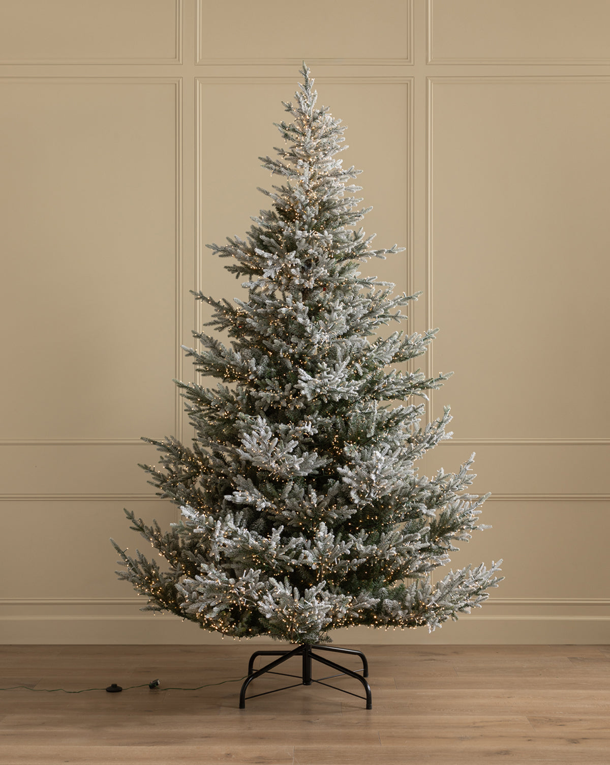 McGee & Co. faux Christmas tree, 9-foot, with lights