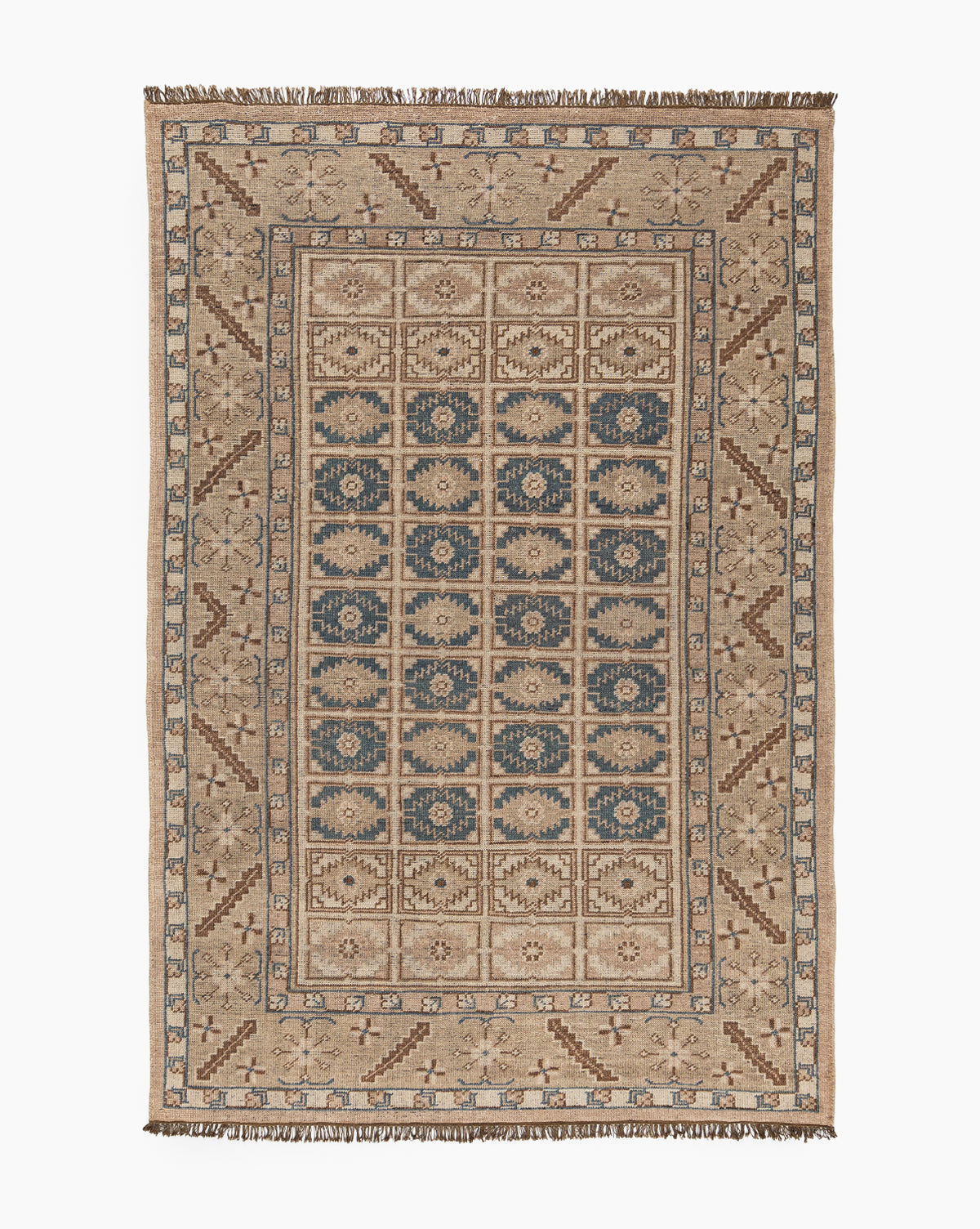 Nunez Hand-Knotted Wool Rug