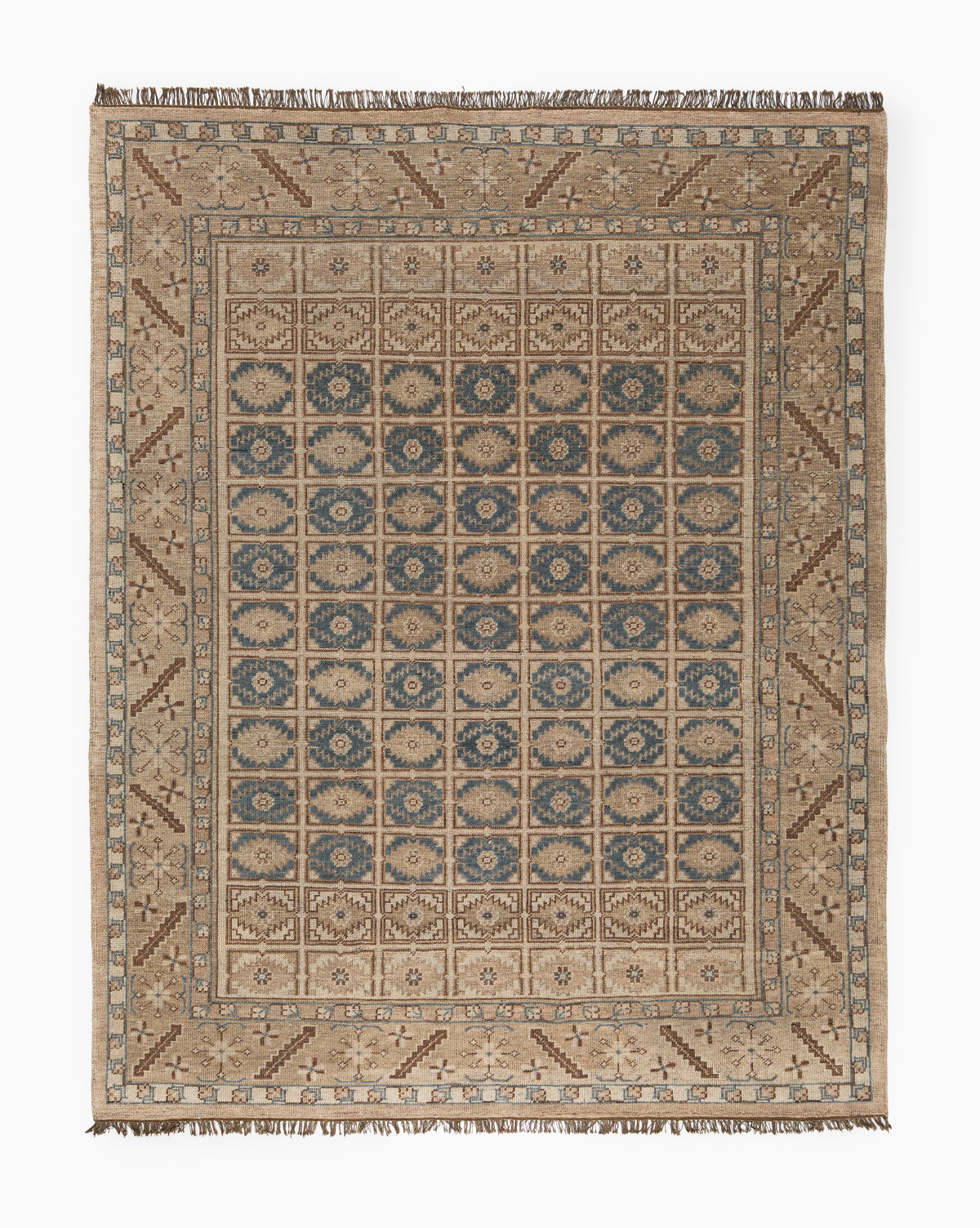 Nunez Hand-Knotted Wool Rug