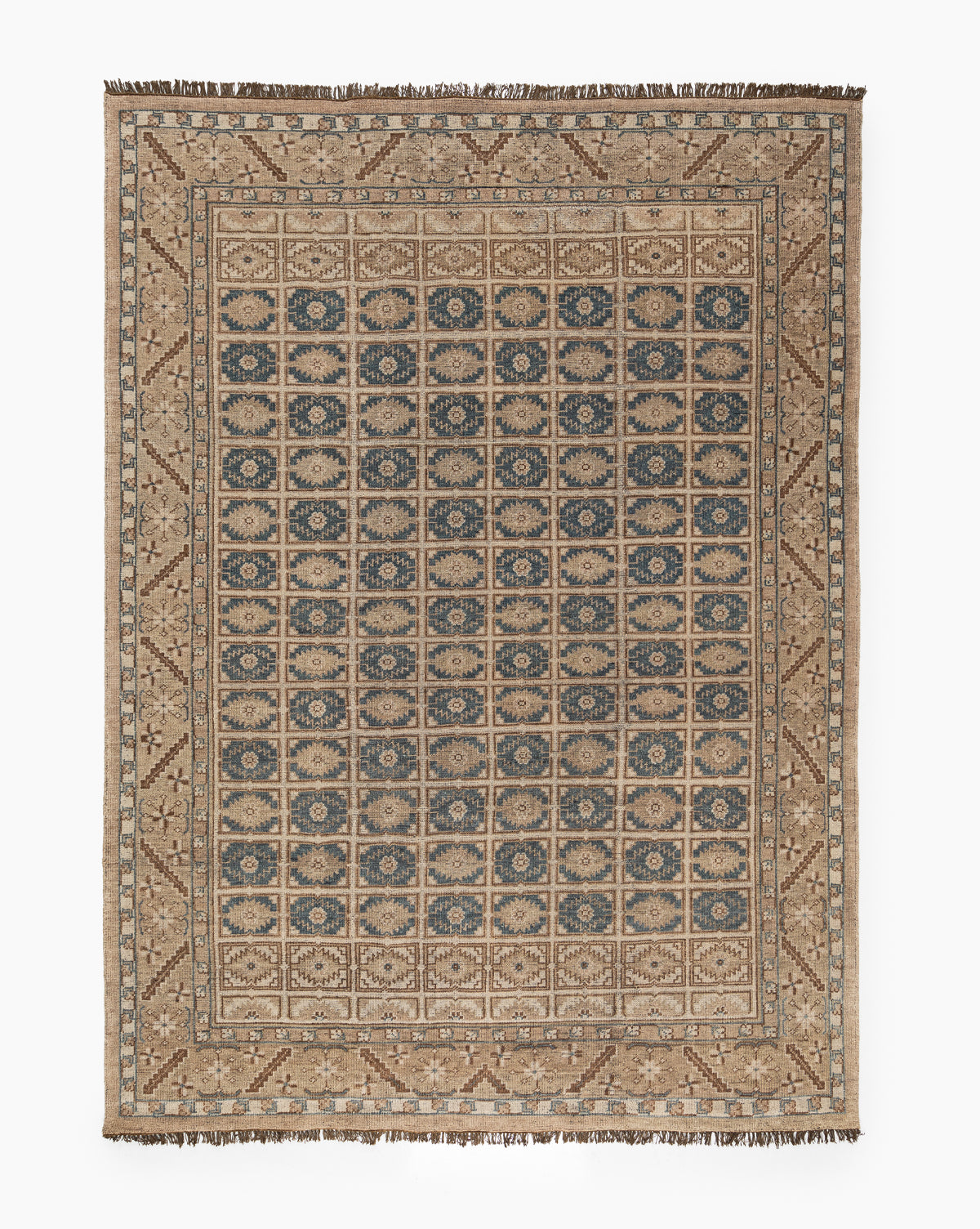 Nunez Hand-Knotted Wool Rug