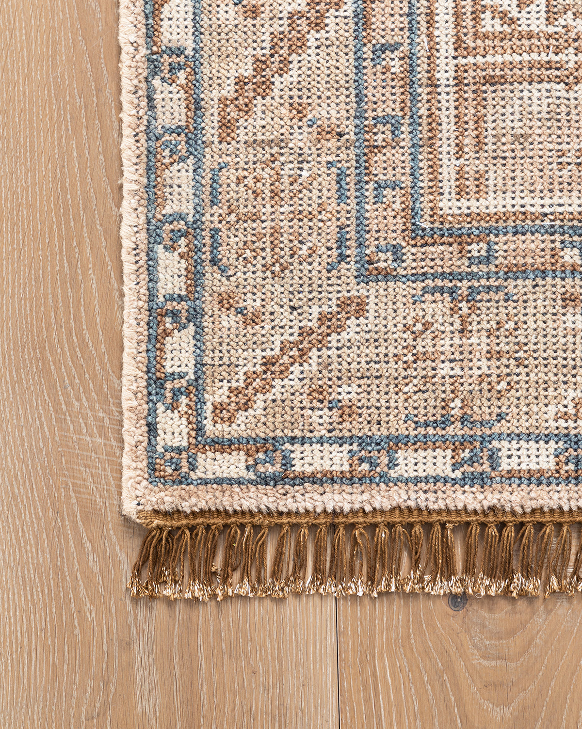 Nunez Hand-Knotted Wool Rug