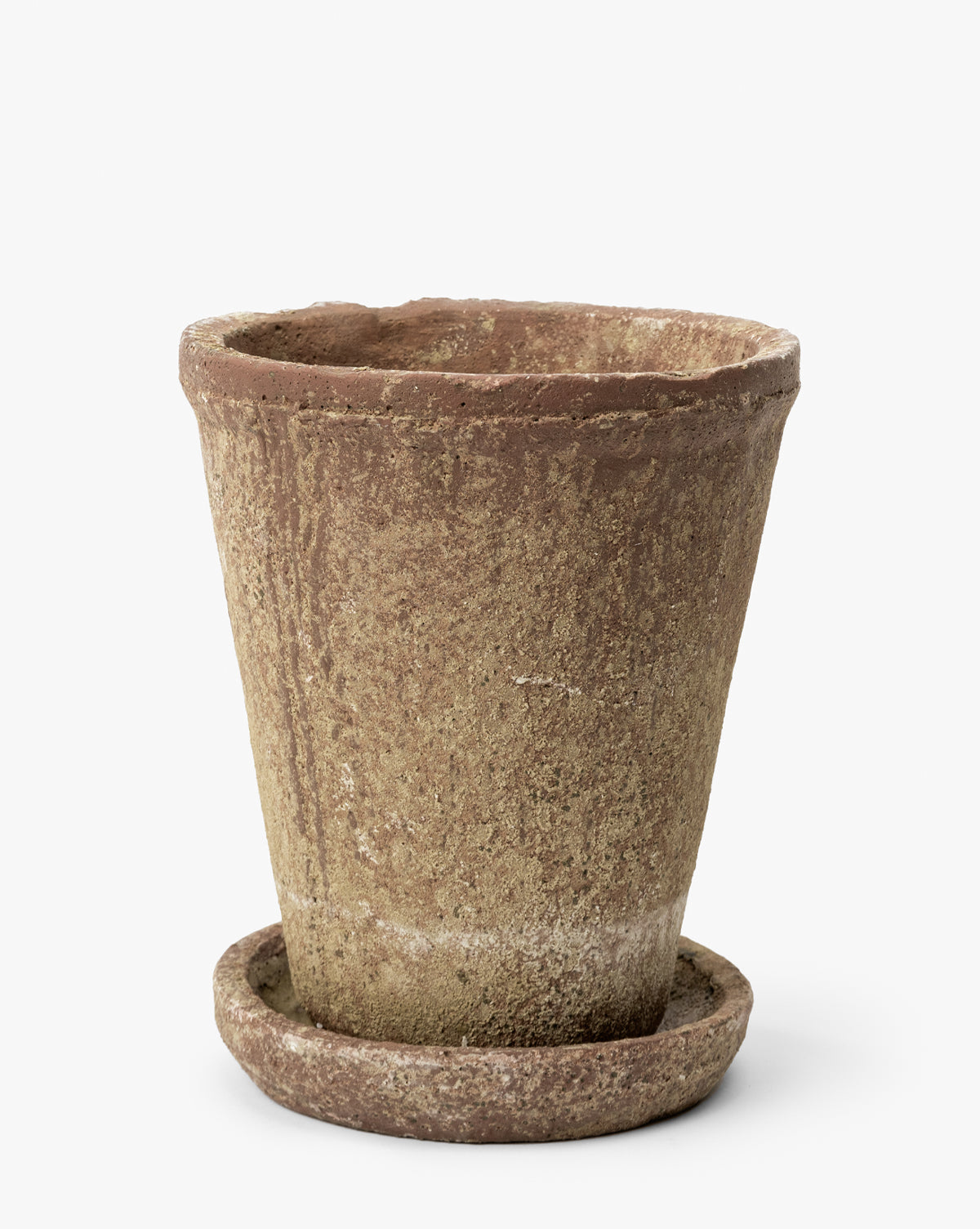 Oksana Distressed Cement Planter