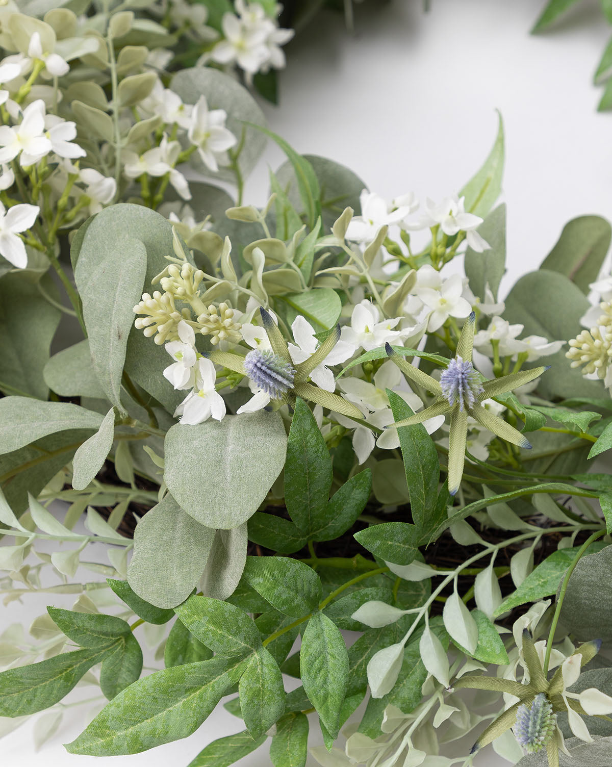 Orange Jasmine & Eucalyptus Wreath