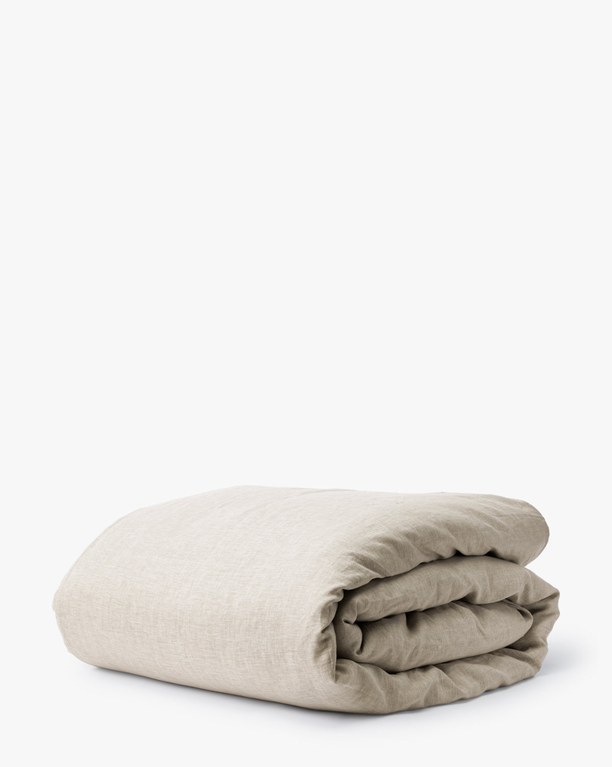 Penelope Beige Linen Duvet Cover