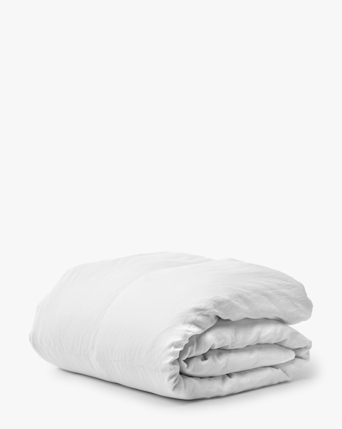 Penelope White Linen Duvet Cover