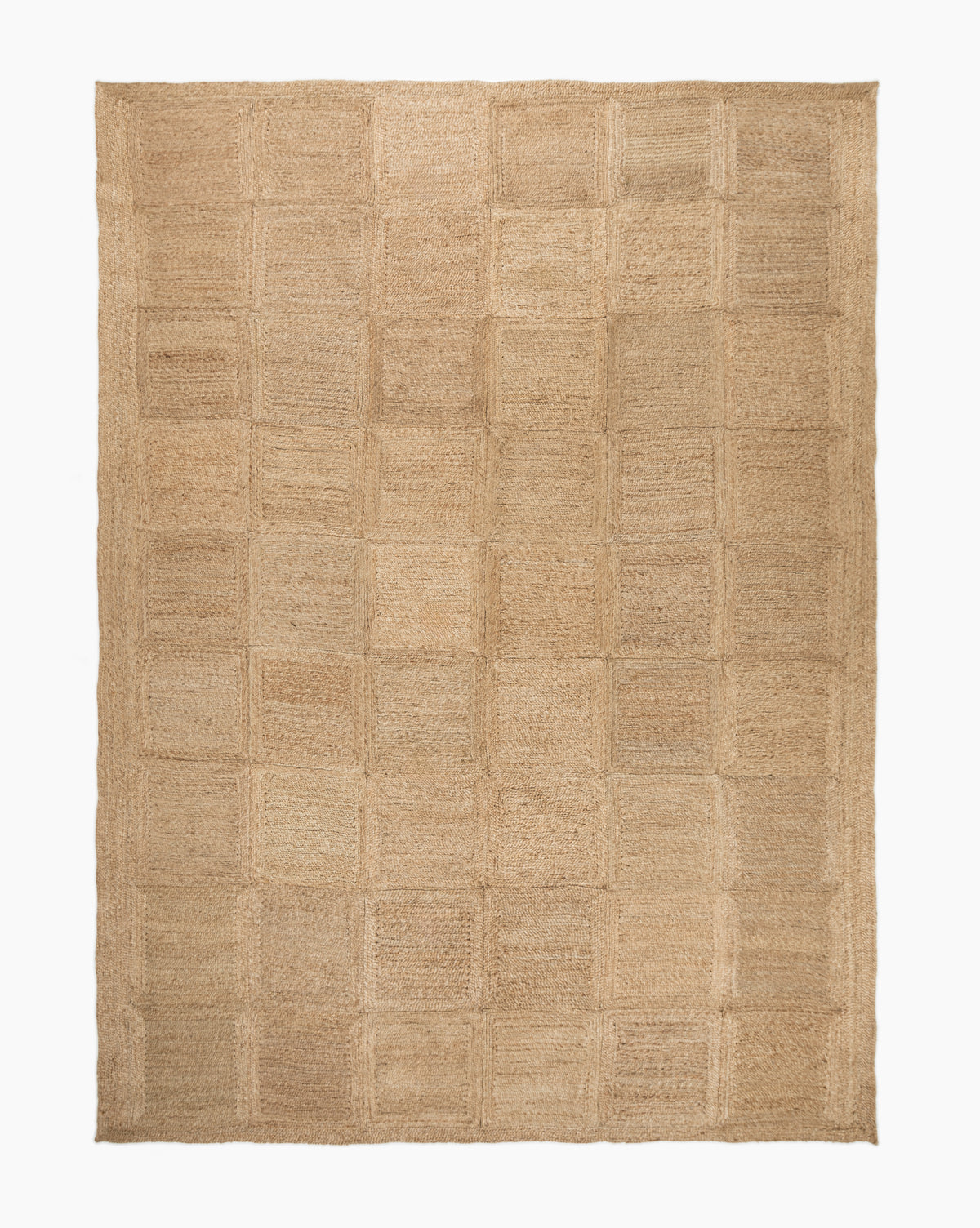 Pieced Handwoven Jute Rug