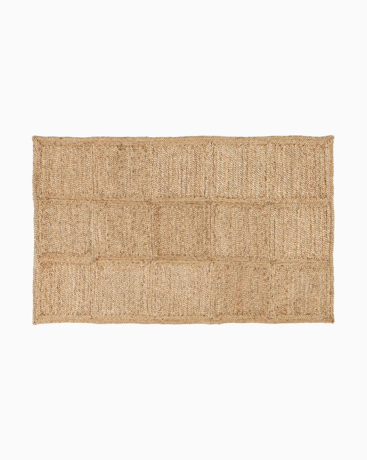 Pieced Handwoven Jute Rug