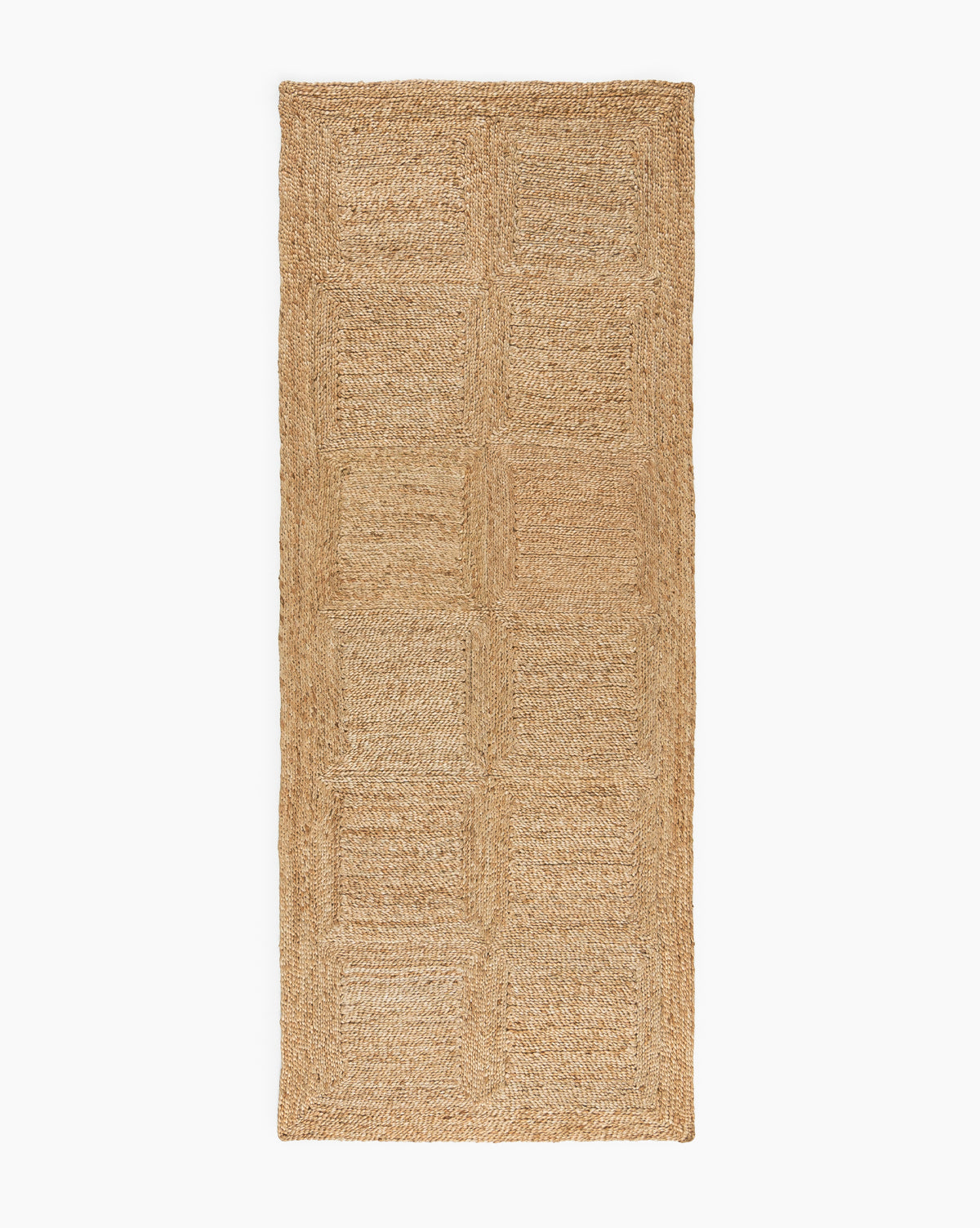 Pieced Handwoven Jute Rug